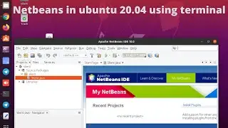 install netbeans in ubuntu 20 04 using terminal