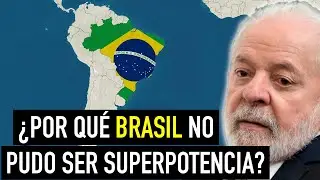 BRASIL: Otro país latinoamericano que lo tenía todo para ser SUPERPOTENCIA