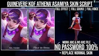 Guinevere Kof Athena Asamiya Skin Script No Password Full Voice Full Sound Effect Beatrix Patch