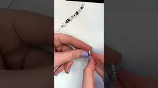 🤍 aesthetic 🤍 DIY bracelet idea! (Taylor Swift inspired 🐍🖤) 