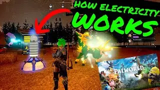 How ELECTRICITY WORKS in PALWORLD!!! How To Use The GENERATOR!!!
