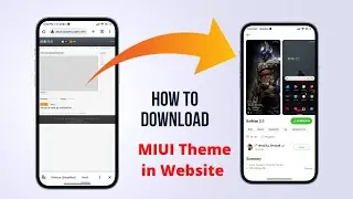 How to download Miui Theme | Miui theme download in website | download Miui Theme in browser