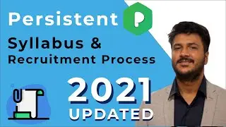 Persistent Systems Recruitment Pattern and Syllabus 2021 (Most Updated)