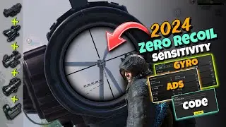 2024 World Best Sensitivity Settings 🔥 For All Mobile Non Gyro And Gyroscope ✅ | PUBG MOBILE |