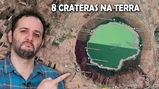 Descubra 8 crateras de meteoros pelo Google Maps 