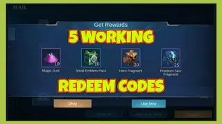 5 WORKING REDEEM CODE MOBILE LEGENDS BANG BANG