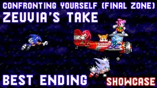 Sonic.EXE: Confronting Yourself [Final Zone] (Zeuvia's Take) Mod Showcase | Best Ending | FNF