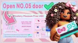 DOOR LOCATION WALKTHROUGH in Mystery Museum #roblox #hellokittycafe