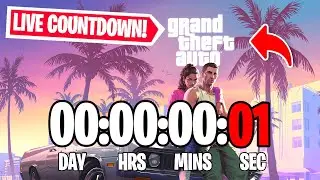 GTA 6 COUNTDOWN LIVE🔴 24/7 & (GTA 6 Release Date) (GTA 6 Trailer!)