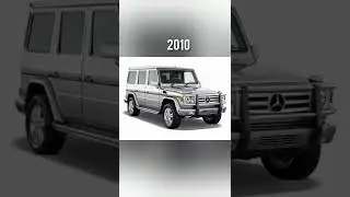 Evolution of Mercedes G wagon ( 1979 - 2022 )