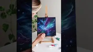 Make a space painting in 5 steps