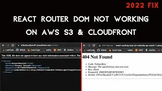 React router issue on AWS Cloudfront and S3 | React router CloudFront access denied | 2022 Fix