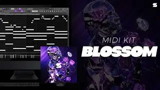 [FREE] Best Melodic Midi Kit - BLOSSOM (Juice WRLD, The Kid LAROI Pluggnb) Piano Midi Pack 2022 🎹