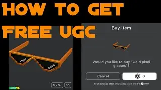 Quick! How To Get The Gold Pixel Glasses Free Limited | Step By Step