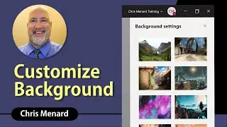 Teams: Create customized backgrounds for Meetings by Chris Menard