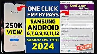 Samsung Galaxy Note 9 FRP Bypass samFw tool Android 9/10