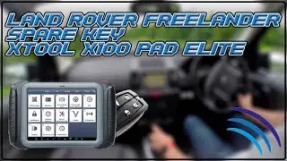 Programming Spare Key For 2012 Land Rover Freelander | XTool X100 PAD Elite