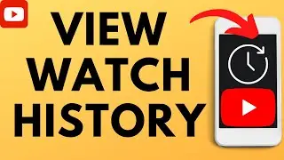 How to View YouTube Watch History - iPhone & Android