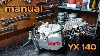 yx140 сборка двигателя / мануал.