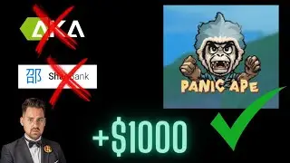 Panic Ape + $1000 deposit!