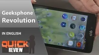 [EN] Geeksphone Revolution Quick Review