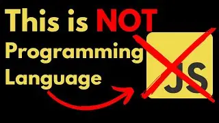 Why JavaScript is not a real Programming Language 