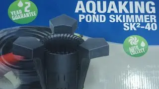 Скиммер для пруда. Плавательный скиммер AQUAKING POND SKIMMER SK2-40