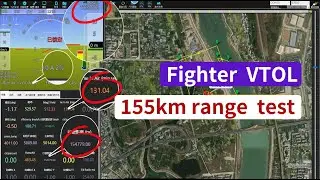 Fighter VTOL—155km range test