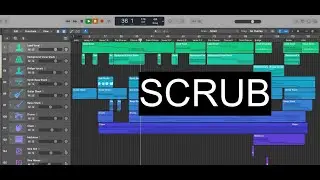 Logic Pro - How to SCRUB entire parts of projects or regions with the Playhead