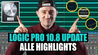 LOGIC PRO 10.8 🔥🔥 HIGHLIGHTS in 8 MINUTEN erklärt! | abmischen-lernen.de