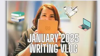 Productive Writing Vlog ☕ January Writing Update