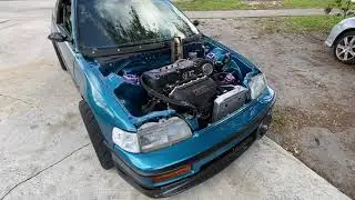 K24 crx turbo walk around