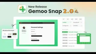 How to beautify your screenshot for BIP social posts with Gemoo Snap 2.0