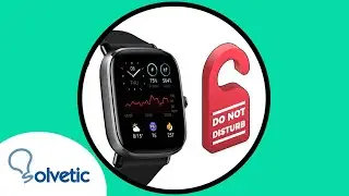 🌙⌚ How to set DND MODE on AMAZFIT GTS 2 mini | SILENT MODE