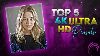 TOP 5 SHARPEN HDR CC PRESETS 🔥 ALIGHT MOTION 4K CC XML 😱 TOP 5 CC PRESETS PACK