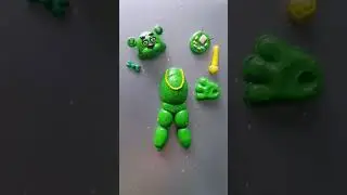 Фнаф - Фредди / Шемрок Фредди / Fnaf ar / Лепка аниматроника 
