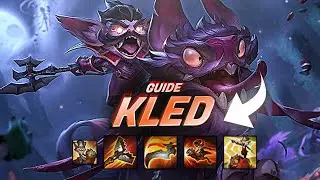 GUIDE KLED - BUILD, RUNES & COMBOS 💥  (Ft Kitano - Challenger OTP)