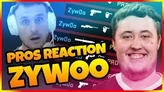 PRO PLAYERS REACTION TO ZYWOO PLAYS (FRENCH S1MPLE)