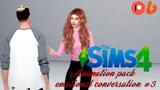 Sims 4 | Animation pack  emotional conversation #3  (DOWNLOAD)