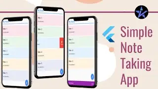 Flutter Note Taking App | Beginners Guide | Flutter Tutorial | Flutter App