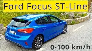 2019 Ford Focus ST- Line, 0 - 100 km/h