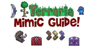 Terraria Mimic Guide! (Farm, Drops/Items, Statue, Keys & Fight)