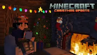 Новогодние обновление в Майнкрафт! Новогодняя сборка модов для Minecraft Bedrock и Minecraft Java