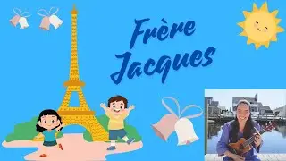 🎵 Frere Jacques | Are You Sleeping Brother John | Bilingual Kids Songs with Ms. Justine