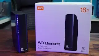 Western Digital Elements 18 TB External Drive