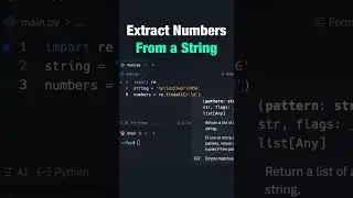 Extracting Numbers From a String