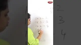 Numbers Multiplied by 1 | Tables and Multiplication | shorts Part - 5 | Learn mathematics