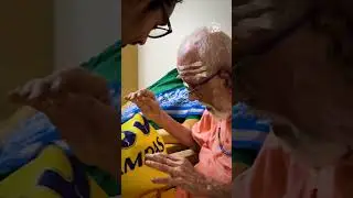 A gift for the 1⃣0⃣3⃣ year old superfan 💛 #WhistlePodu |  #Yellove