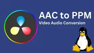 AAC to PCM Video Audio Conversion On Ubuntu Linux With Videomass (For Editing In Da Vinci Resolve)