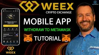 WEEX - MOBILE APP - How to transfer crypto to metamask from the Weex crypto exchange using the app